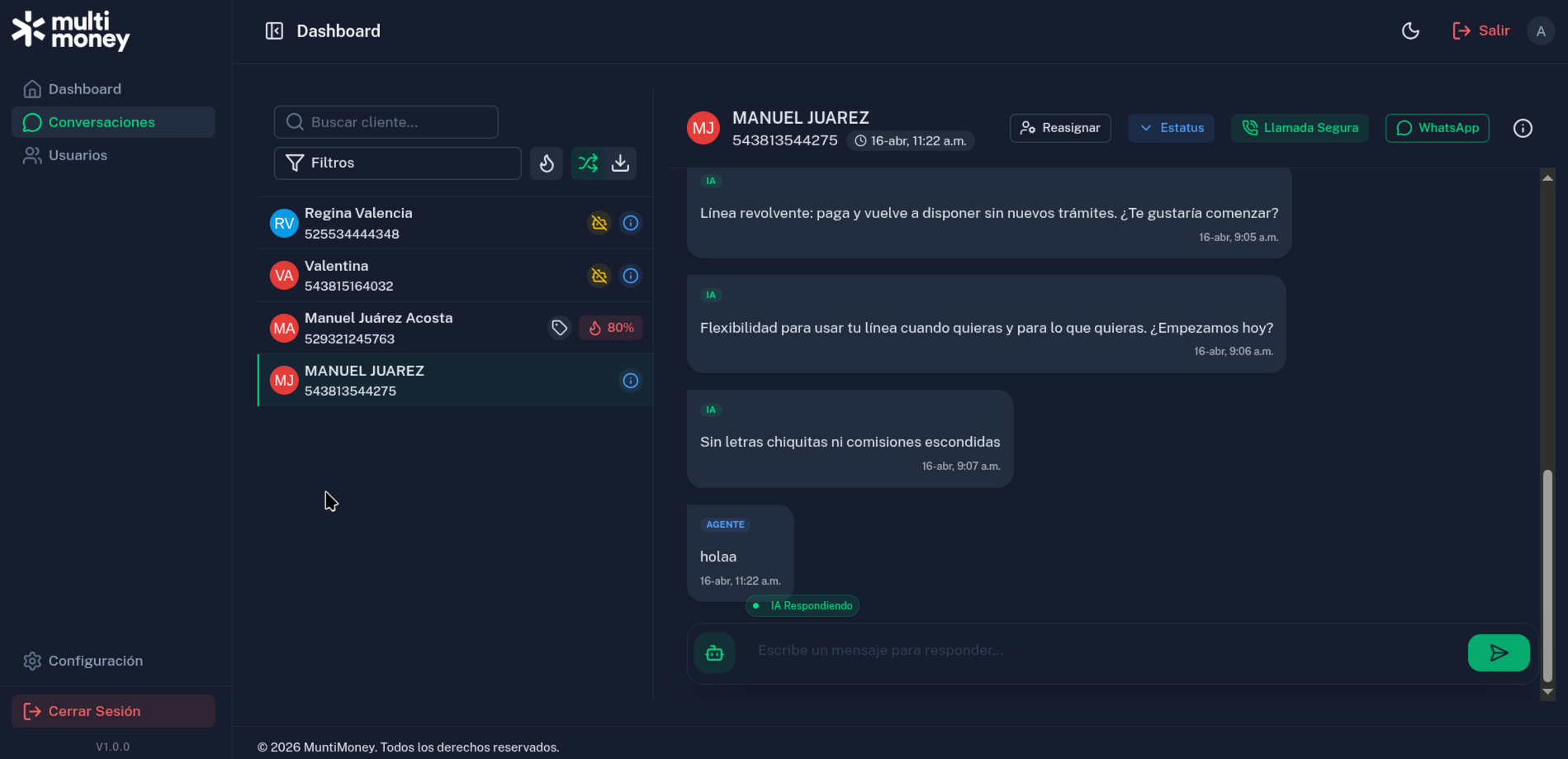 Dashboard Bot